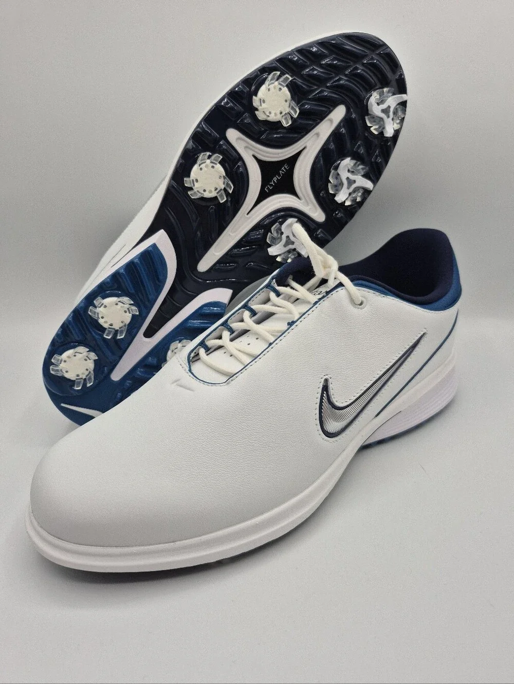 Nike Victory Tour 4 Summit White Blue Golf Shoes FZ4155-103 Men's Size 9.5